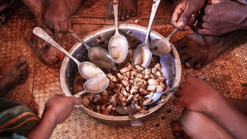 Madagaskarilla ruoasta on tullut luksusta. Kuva: UNICEF/UN0406818