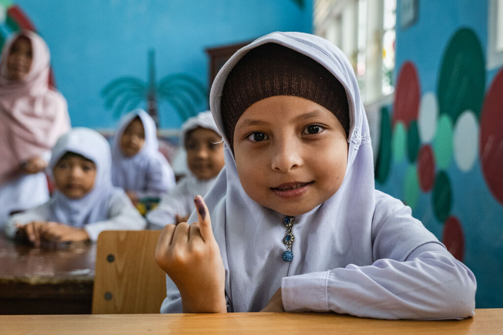 © UNICEF/U.S. CDC/Unique Identifier/Ulit Ifansasti